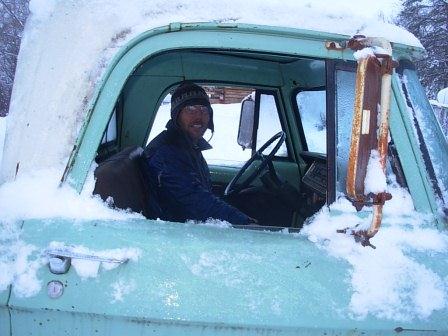 Pete in our Small plow